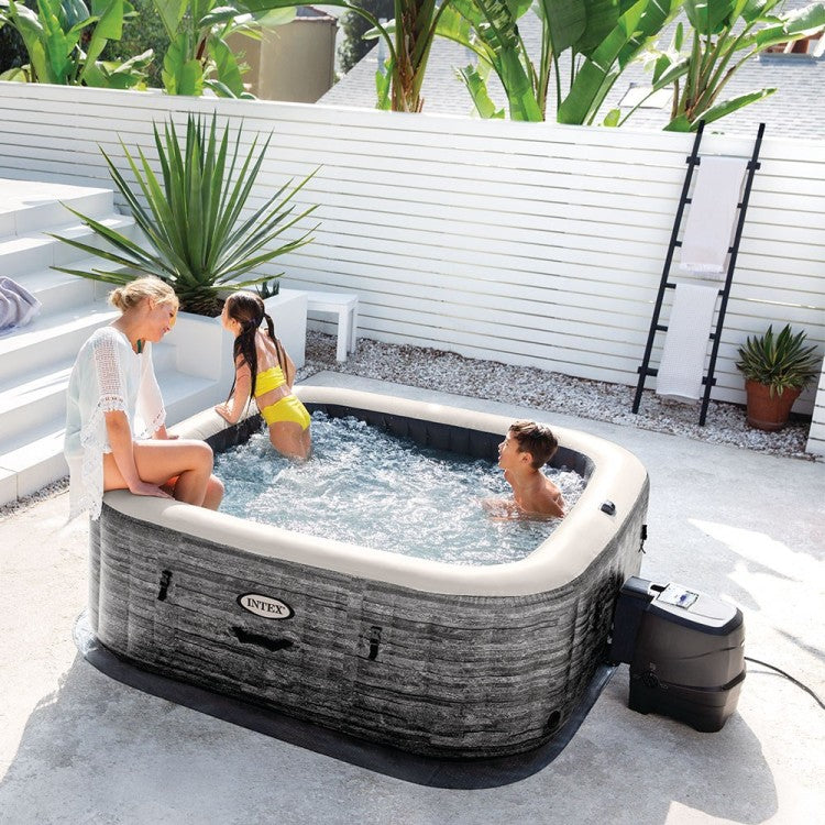 Spa Gonflable Ardoise - 6 places - avec Couverture thermique incluse