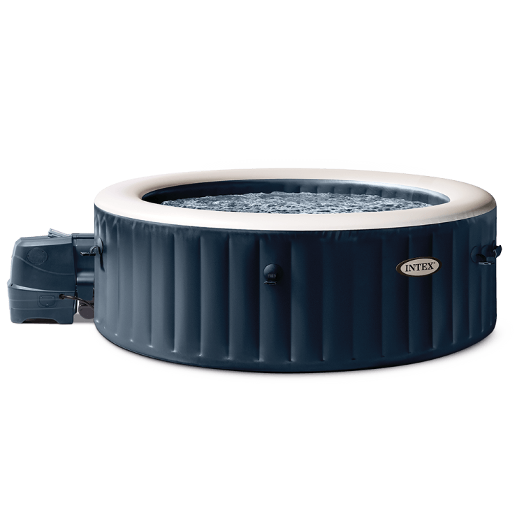 Spa Gonflable Bleu Marine - 6 places - avec Couverture thermique incluse
