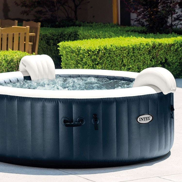 Spa Gonflable Bleu Marine - 6 places - avec Couverture thermique incluse