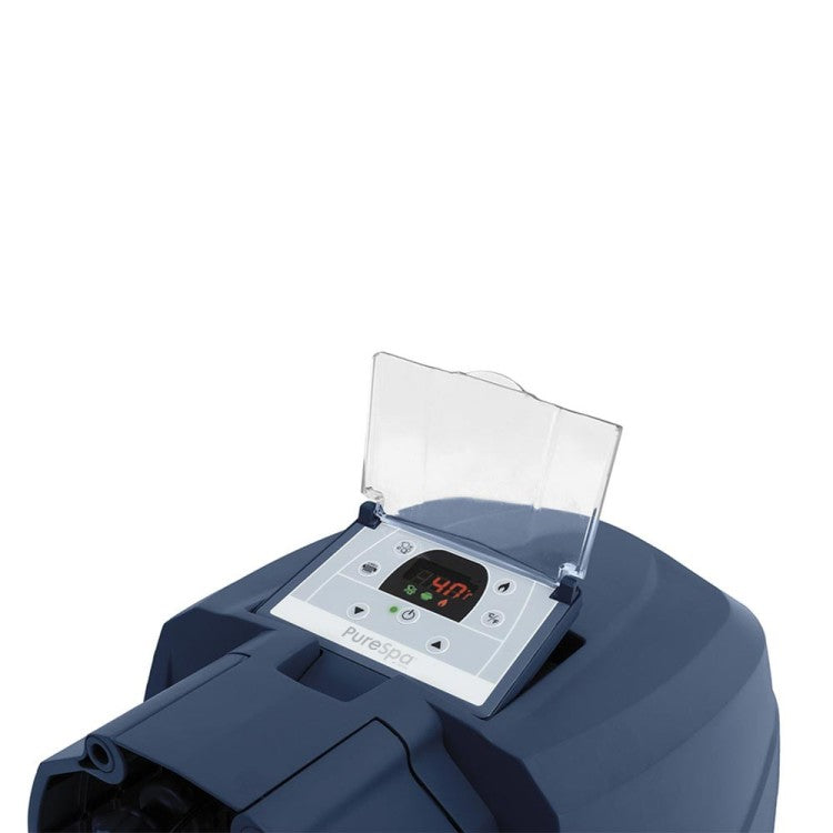Spa Gonflable Bleu Marine - 6 places - avec Couverture thermique incluse