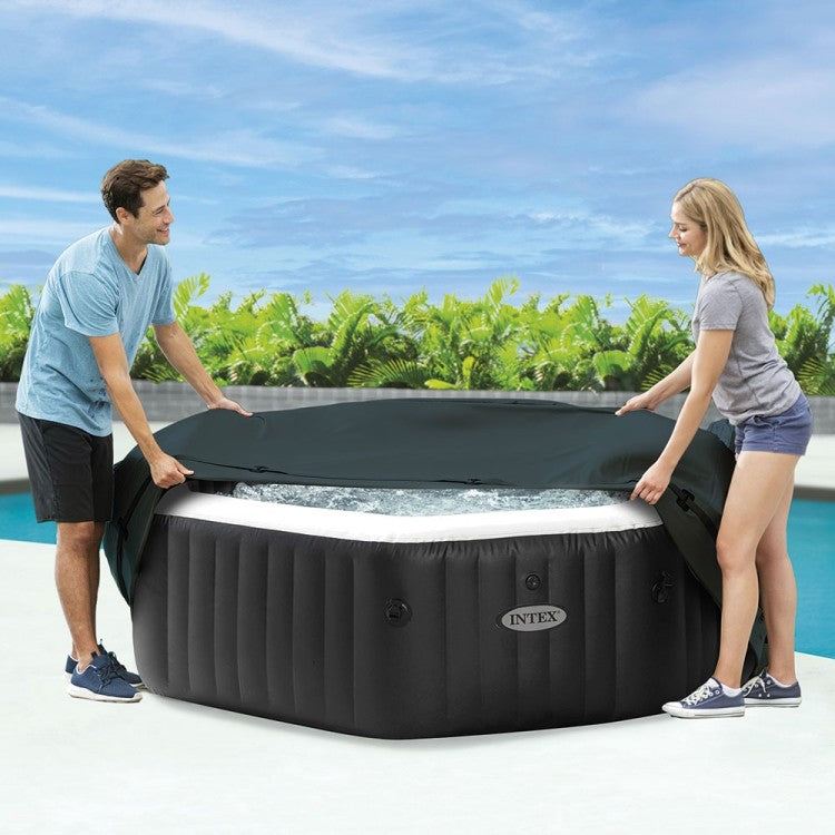 Spa Gonflable Ardoise - 6 places - avec Couverture thermique incluse