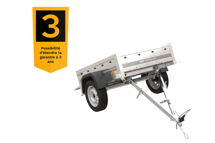 Petite remorque 150 x 106 cm Garden Trailer 150 KIPP Unitrailer