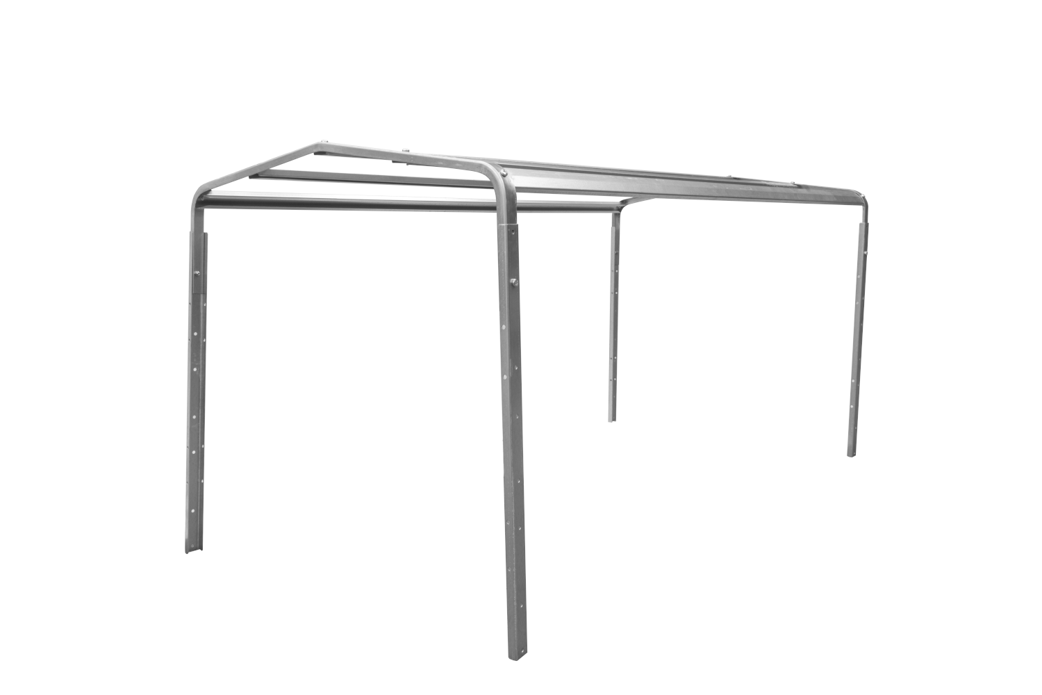 Remorque bagagère Garden Trailer 200 Kipp 200 x 106 cm avec bâche haute bleue, arceau et roue jockey