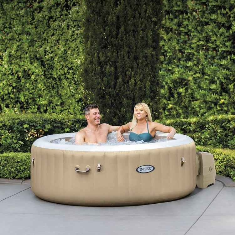 Spa Gonflable Sahara - 4 places - avec Couverture thermique incluse