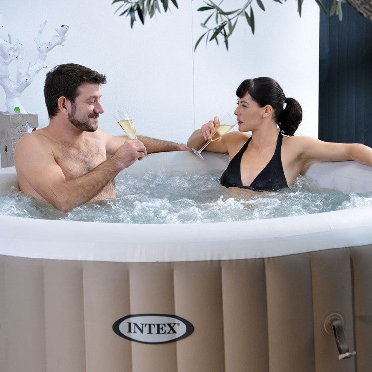 Spa Gonflable Sahara - 4 places - avec Couverture thermique incluse