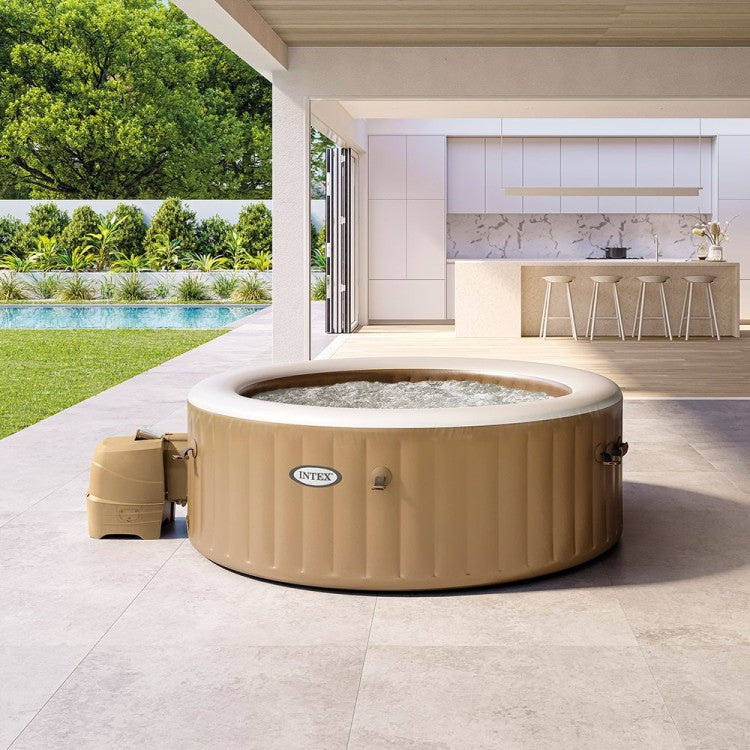 Spa Gonflable Sahara - 4 places - avec Couverture thermique incluse