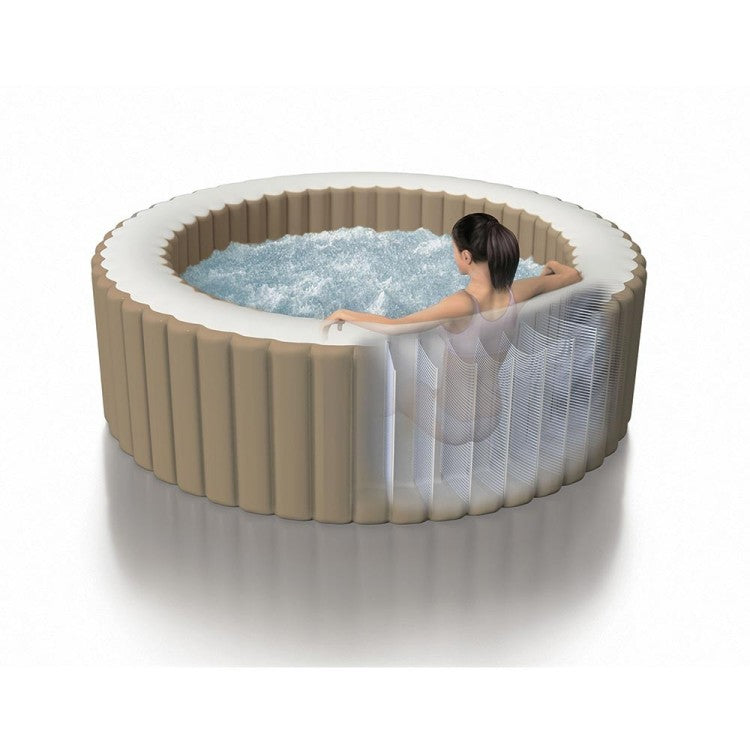 Spa Gonflable Sahara - 4 places - avec Couverture thermique incluse