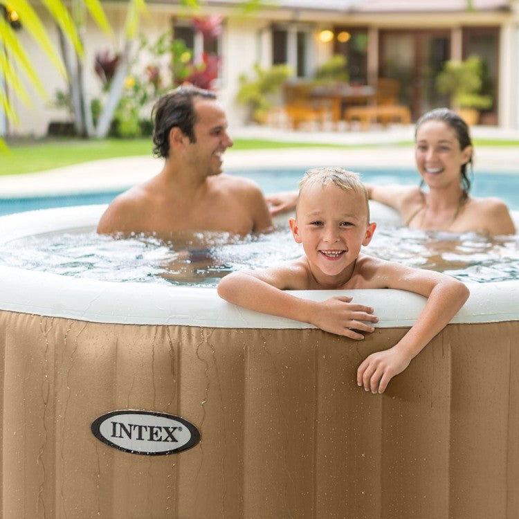 Spa Gonflable Sahara - 4 places - avec Couverture thermique incluse